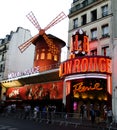 Moulin Rouge, Montmartre, Paris, France Royalty Free Stock Photo