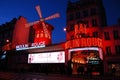 Moulin Rouge in Paris Royalty Free Stock Photo