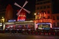 Moulin Rouge, Paris, France Royalty Free Stock Photo
