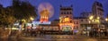 Moulin Rouge, Paris by Night panorama