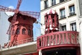 The Moulin Rouge of Paris, a symbol of the transgression and fun of the French capital