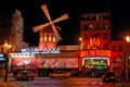 Moulin Rouge Royalty Free Stock Photo