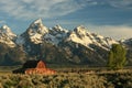 Moulton Barn Royalty Free Stock Photo