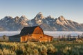 Moulton Barn in the Grand Teton, WY