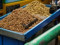 Mound of boiled peanuts photo taken in Bogor Indonesia