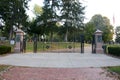 The mound cemetery