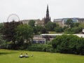 The Mound hill in Edinburgh