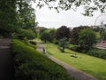 The Mound hill in Edinburgh