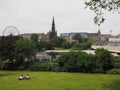 The Mound hill in Edinburgh