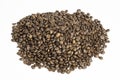 A Mound Of Roasted Coffee Beans