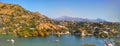 Mount abu hill station lake and mount Royalty Free Stock Photo