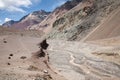 Mount Aconcagua. highest pik of south America Royalty Free Stock Photo