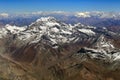 Mount Aconcagua. Andes mountains in Argentina. Royalty Free Stock Photo
