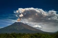 Mount Agung volcano dramatic eruption