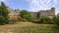 Mount Alban Fort, between Nice and the bay of Villefranche, France Royalty Free Stock Photo