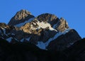 Mount Altmann just before sunset Royalty Free Stock Photo