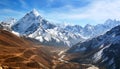 Mount Ama Dablam with beautiful sky