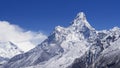 Mount Ama Dablam in the Nepal Himalaya