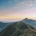 Mount andong Royalty Free Stock Photo