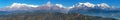 Mount Annapurna range, Nepal Himalayas mountains Royalty Free Stock Photo