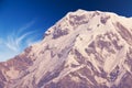 Mount Annapurna South at Dawn, Nepal Royalty Free Stock Photo