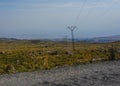 Mount Aragats Power Lines