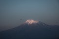 Mount Ararat Masis. Biblical Mount Peak at Sunrise Royalty Free Stock Photo