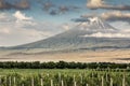 Mount Ararat in a landscape of Armenia Royalty Free Stock Photo