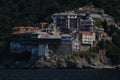 Mount Athos - Grigoriou monastery in Greece