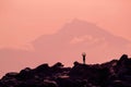 Mount Athos is a mountain and peninsula in northeastern Greece and an important centre of Eastern Orthodox monasticism. Royalty Free Stock Photo