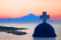 Mount Athos at sunrise