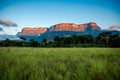 Mount `Auyantepuy` in the Great Savannah, Venezuela