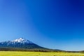 Mount Bachelor and Blue Sky Royalty Free Stock Photo