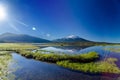 Mount Bachelor Lens Flare