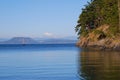 Mount Baker from Lopez Island, Washington, USA Royalty Free Stock Photo