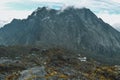 Mount Baker in the Rwenzori Mountains National Park, Kasese District, Uganda Royalty Free Stock Photo