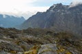 Mount Baker in the Rwenzori Mountains National Park, Kasese District, Uganda