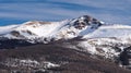 Mount Baldy Cinco is on the Continental Divide in Southern Colorado. Royalty Free Stock Photo