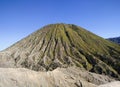 Mount Batok in the morning, a dormant volcano in Bromo Tengger Semeru National Park, East Java, Indonesia. Royalty Free Stock Photo