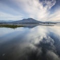 Mount Batur, Bali of Indonesia.