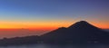 Mount Batur Rinjani panorama