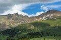 Mount Bierstadt and The Sawtooth in the Colorado Rockies During the Day Royalty Free Stock Photo