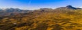 Mount Bitihorn and mountain plains in Norway