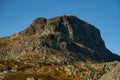 Top of mount Bitihorn in Norway