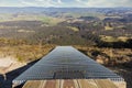 A Hang Gliding launch pad in The Blue Mountains in Australia Royalty Free Stock Photo