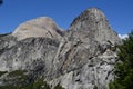 Half Dome, Mount Broderick and Liberty Cap, California, USA Royalty Free Stock Photo