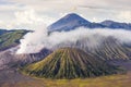 Mount bromo batok semeru volcano, java indonesia Mount bromo