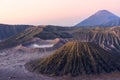 Mount Bromo with sunlight of Java, Indonesia Royalty Free Stock Photo