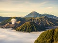 Mount Bromo at Sunrise East Java Indonesia Royalty Free Stock Photo