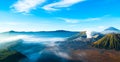 Mount Bromo during sunrise Royalty Free Stock Photo
